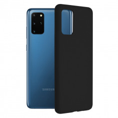 Husa pentru Samsung Galaxy S20 Plus / S20 Plus 5G, Techsuit Soft Edge Silicone, Black