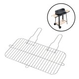 Gratar gradina dreptunghiular 53.5x30.4 cm otel inoxidabil carbune universal
