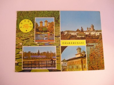 QW25 MS - Carte postala - tematica manastiri - vedere - Manastirea Caldarusani 1 foto