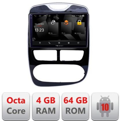 Navigatie Renault Clio 4 V1 5510-467 Android Octa Core 720p 4+64 DSP 360 camera carplay android auto CarStore Technology