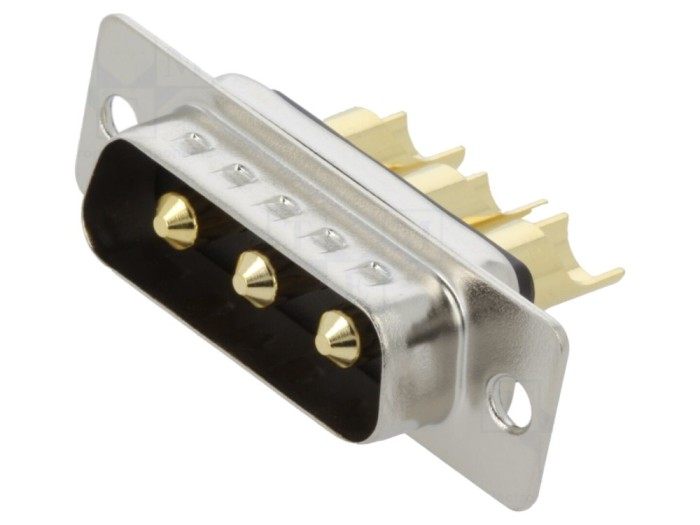 Conector D-Sub 3 pini pe cablu 240V