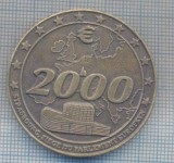 AZ 248 MEDALIE - DEDICATA TRECERII IN ANUL 2000 - STRASBOURG -PARLAMENT EUROPEAN