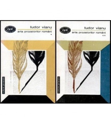Tudor Vianu - Arta prozatorilor romani vol.I - II - 100124 foto