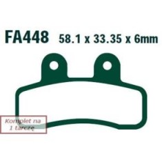 Klocki Ham. Moto. Italjet Pit Jet 125 4T (07-09) 310910 EBCFA448