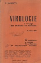 Virologie a l&#039;usage des etudiants en medecine