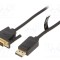 Cablu DisplayPort la DVI-D 2m VENTION, Negru