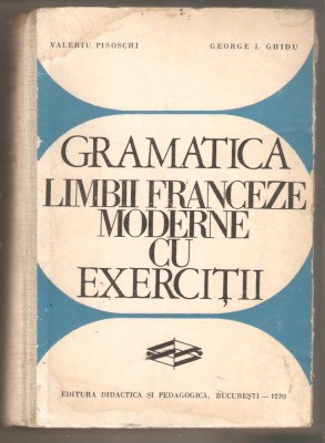 Gramatica limbii franceze moderne cu exercitii foto