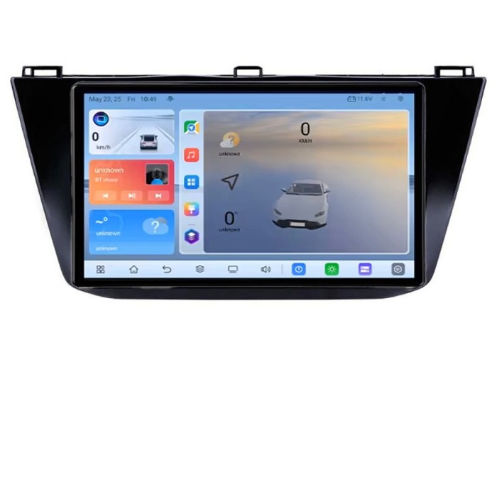 Navigatie VW Tiguan 2016- C-5883 Android 8 Core 2.2 Ghz 8+128 Qled 1K ADAS 4G LTE GPS 360 KIT-5883+EDT-E410V3 CarStore Technology