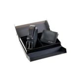 Set curea și portofel din piele Pierre Cardin