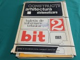 CONSTRUCȚII ARHITECTURĂ SISTEMATIZARE * BULETIN DE INFORMARE TEHNICĂ * NR. 2 * 1969 * 4 2 1