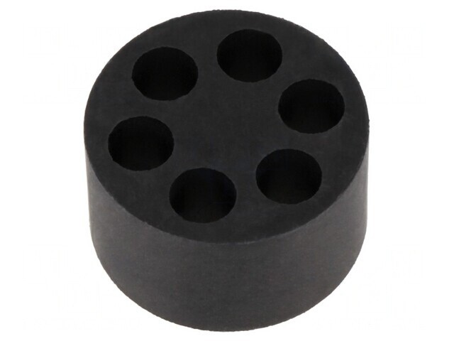 Insert Presetupă 6mm M32 IP68 Cauciuc NBR 6 Orificii