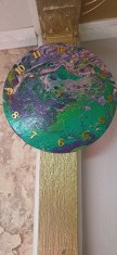ceas de perete hand made foto