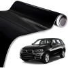 Folie auto pentru colantare integrala, Termoplastica, cu tehnologie BUBBLE FREE , culoare Negru, finisaj Lucios, dimensiune 3,0m x 1,52m, AVEX
