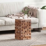 vidaXL Taburet natural 29 x 29 x 48 cm Lemn masiv recuperat 42012388