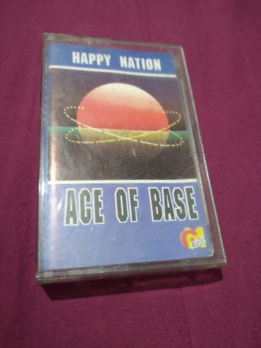CASETA AUDIO ACE OF BASE -HAPPY NATION RARITATE!!! ORIGINALA