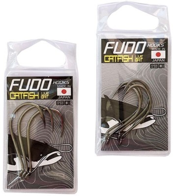 Carlige Fudo Beak Carfish Live Bait BN-6301, Nr.6/0, 3buc/pac foto
