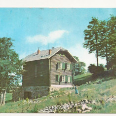 Carte Postala veche - Cabana Muntele Semenic , circulata 1963