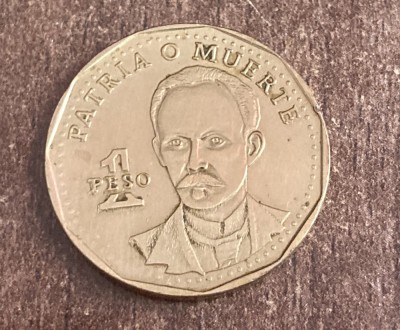 C50 - Moneda foarte veche - Cuba - 1 peso - 1994 foto
