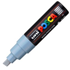 Marker UNI PC-8K Posca, 8.0 mm,varf tesit,gri