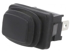 Comutator Rocker SPDT 2 poziții ON-ON 10A 24V negru IP65