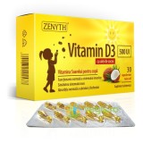 Vitamin D3 500 UI cu Ulei de Cocos pentru Copii 30cps