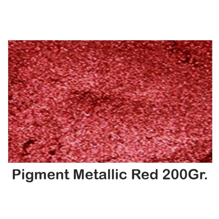 Pigment Metalic Rosu / Red 200Gr.