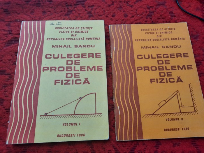 Culegere de probleme de fizica Mihail Sandu-RF21/0