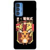 Husa compatibila cu Motorola G100 model Pikachu evolution, Silicon, TPU, Viceversa, Transparent, Carcasa