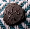Moneda Bizantina Ioan I Tzimiskes (969-976) Cupru 19mm, 2.14g, Imperiul Bizantin, Moneda Medievala