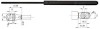 Amortizor capota BMW Seria 3 Compact (E36) (1994 - 2000) METZGER 2110265