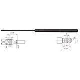 Amortizor capota BMW Seria 3 (E36) (1990 - 1998) METZGER 2110265