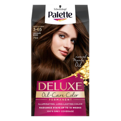 Vopsea de Par Permanenta PALETTE Deluxe 750, Saten, 135 ml, Vopsea de Par, Vopsea de Par Permanenta, Vopsea de Par PALETTE, Vopsea de Par PALETTE Delu foto