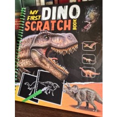 My first Dino Scratch Book (Prima mea carte de razuit, cu dinozauri)