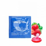 Prezervativ Unilatex 54mm Strawberry