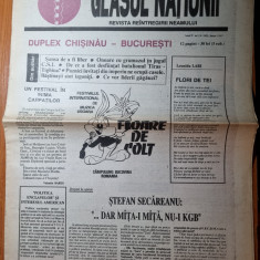 ziarul glasul natiunii iunie 1993-ziar duplex chisinau-bucuresti