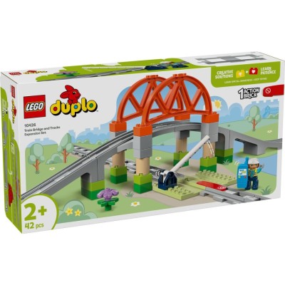 LEGO DUPLO SET DE EXTINDERE POD CU SINE DE CALE FERATA 10426 foto