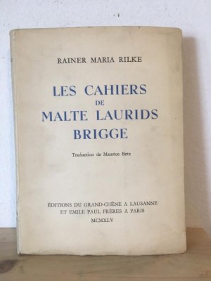 Rainer Maria Rilke - Les Cahiers de Malte Laurids Brigge foto