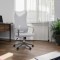 Scaun de birou ergonomic cu suport lombar si spatar inalt OFF 634 gri