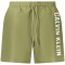 Calvin Klein Pantaloni scurti barbati pentru inot cu imprimeu cu logo, regular fit, verde, S