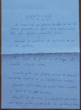 Manuscris Geo Bogza , Martisor , 4 pagini