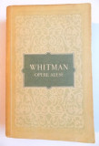 OPERE ALESE de WALT WHITMAN,1956