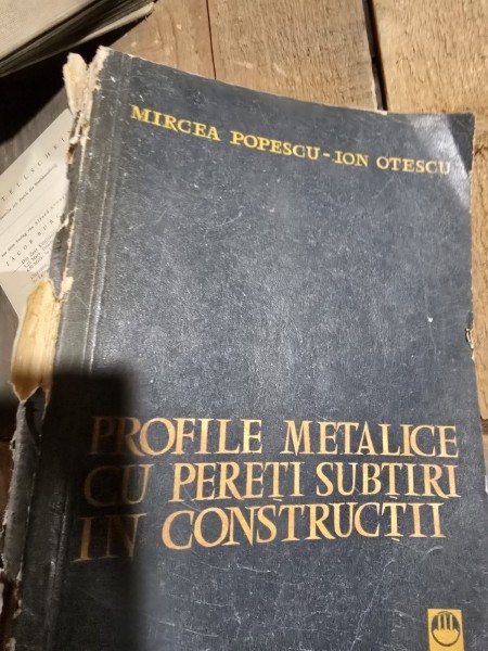 PROFILE METALICE CU PERETI SUBTIRI IN CONSTRUCTII