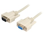 Cablu VGA-VGA Bq Cable D-Sub 15pin HD, Lungime 3m, Conductor 28AWG, Dublu Ecranat