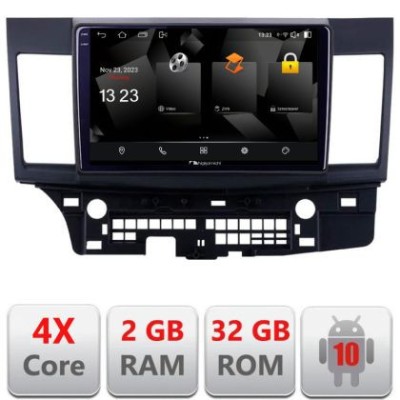 Navigatie Mitsubishi Lancer 5230-037 Android Ecran 720P Quad Core 2+32 carplay android auto CarStore Technology foto