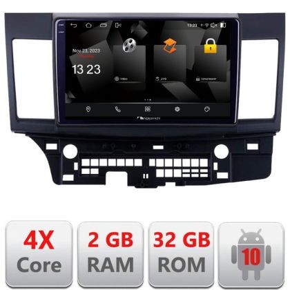 Navigatie Mitsubishi Lancer 5230-037 Android Ecran 720P Quad Core 2+32 carplay android auto CarStore Technology