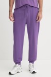 United Colors of Benetton pantaloni de trening din bumbac neted, 342ZUF01B