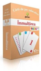Inmultirea. Carti de joc educative - Gama