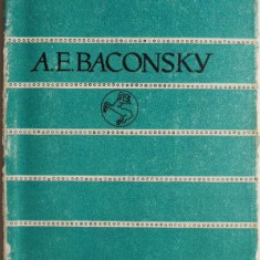 Versuri – A. E. Baconsky (supracoperta putin uzata)