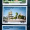CAMBODGIA 1997 arhitectura clădiri palate muzee SERIE 3V.MNH