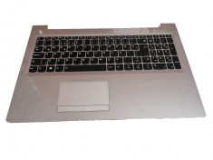 Carcasa superioara cu tastatura Laptop, Lenovo, IdeaPad 310-15, silver, iluminata, layout TR foto